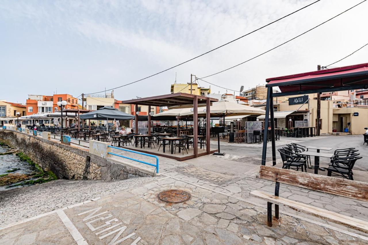 Koum Kapi Mare Seaside Cozy Apartment Chrissi Akti Chania Exterior foto
