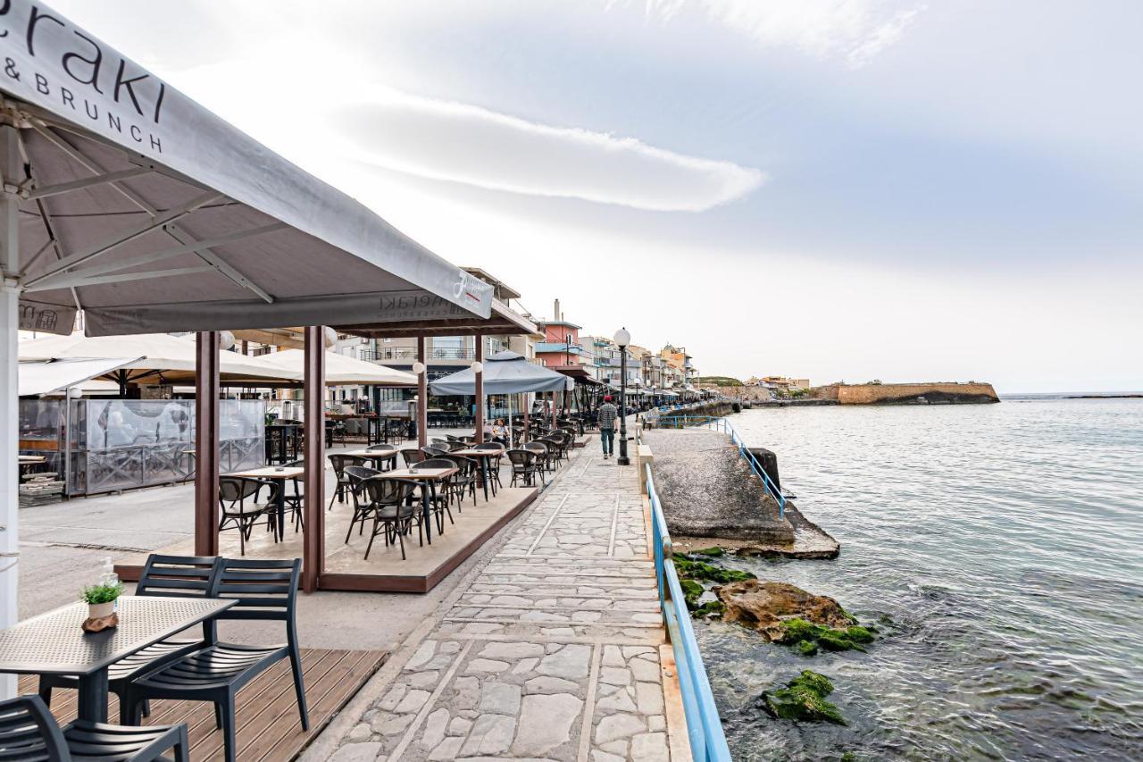 Koum Kapi Mare Seaside Cozy Apartment Chrissi Akti Chania Exterior foto