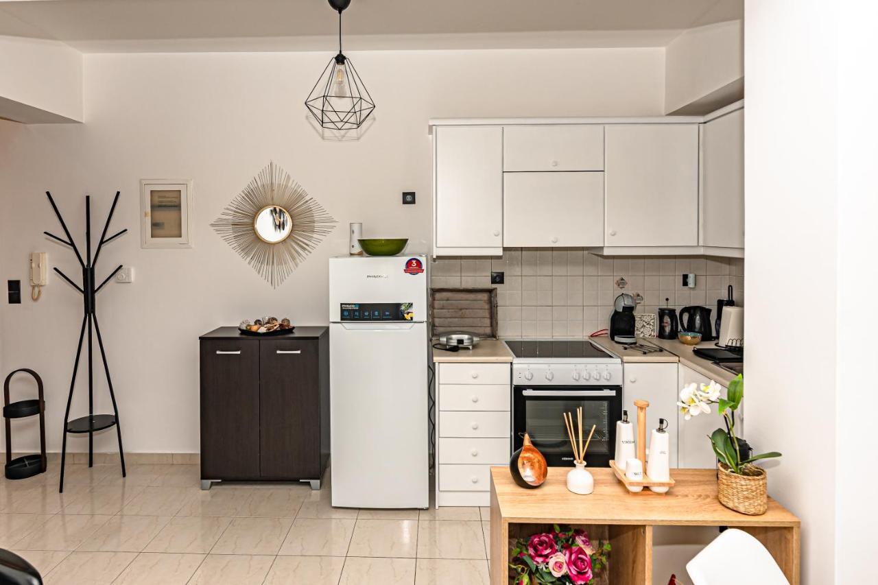 Koum Kapi Mare Seaside Cozy Apartment Chrissi Akti Chania Exterior foto